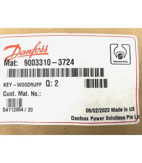 9003310-3724 - Woodruff Key 0.3730x1.500 Thin