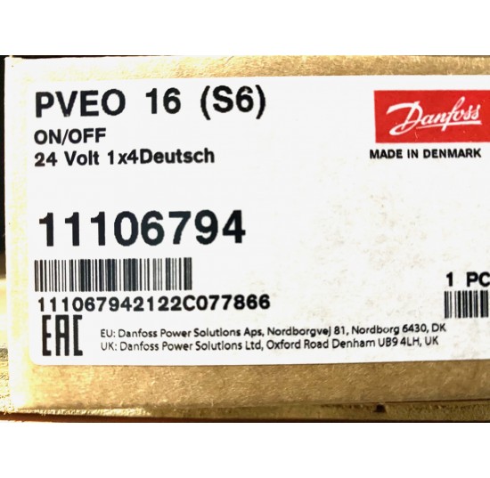 11106794 - PVEO16, electrical actuation, ON/OFF 24Vdc