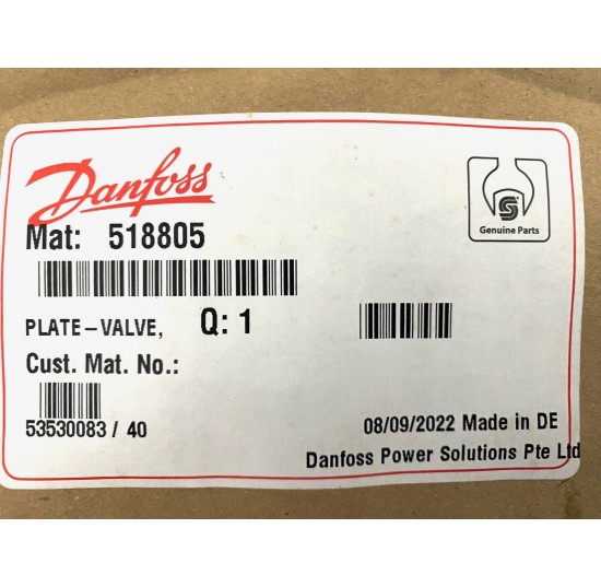 518805 - Valve plate