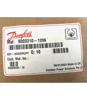 9003310-1206 - Woodruff Key 0.1215x0.375 THIN