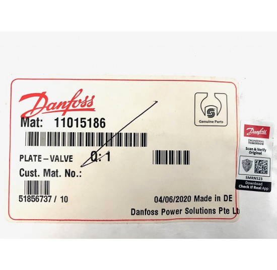11015186 - Valve plate