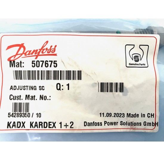 507675 - Threshold adjust Assembly