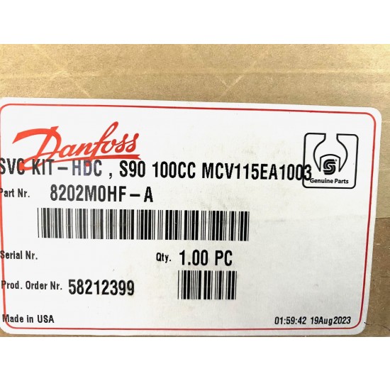 8202M0HF-A - Hydraulic Displacement Control (HDC) Series 90/100PV, 3-11 bar
