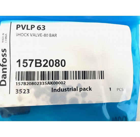 157B2080 - PVLP63 Shock & suction valve A/B