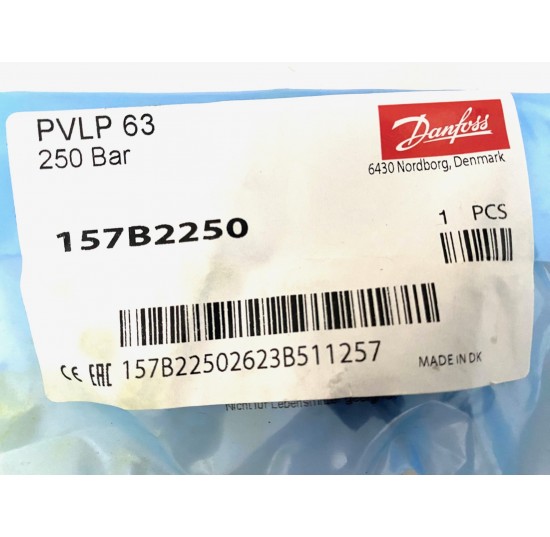 157B2250 - PVLP63 Shock & suction valve A/B
