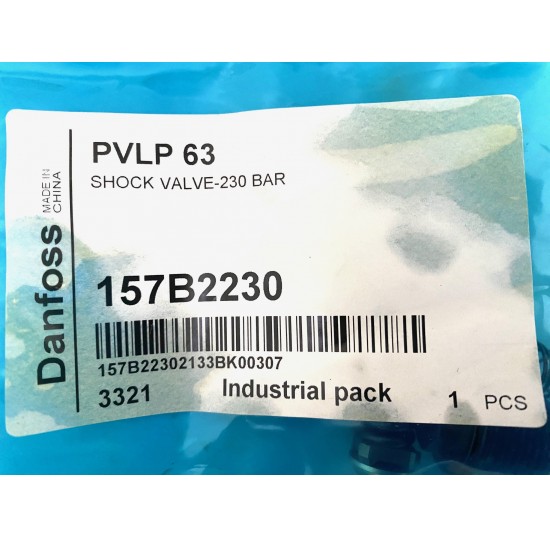 157B2230 - PVLP63 Shock & suction valve A/B