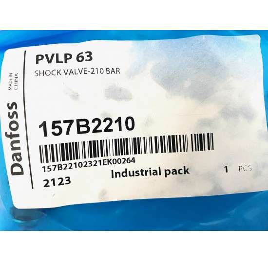 157B2210 - PVLP63 Shock & suction valve A/B