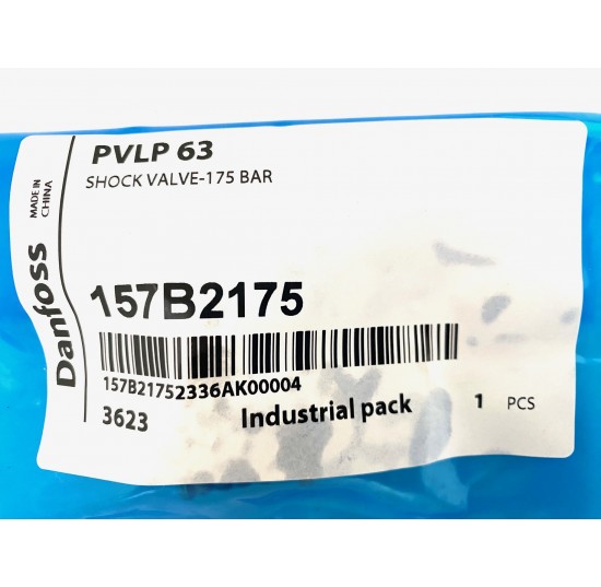 157B2175 - PVLP63 Shock & suction valve A/B