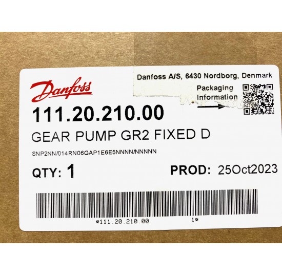 Gear Pump 111.20.210.00 - SNP2NN/14.0