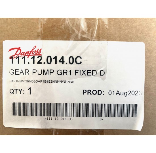 Gear Pump 111.12.014.0C - SKP1NN/2.2