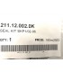 211.12.002.0K - Seal kit SKP1/ 02-06 gear motor