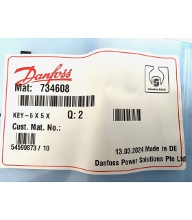 734608 - Key 5x5x12 mm