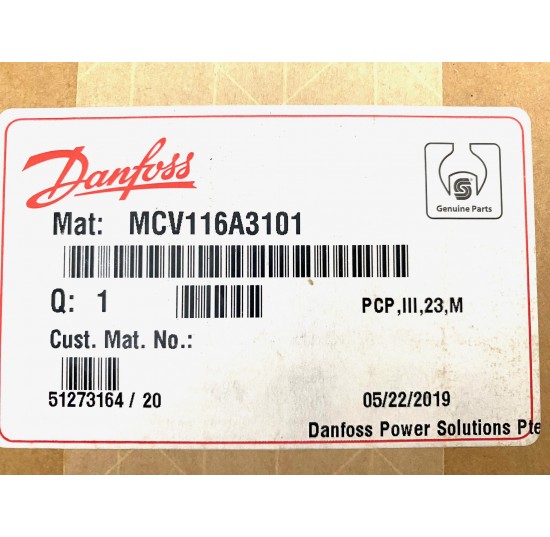 MCV116A3101 - Pressure Control Pilot (PCP), Type 3