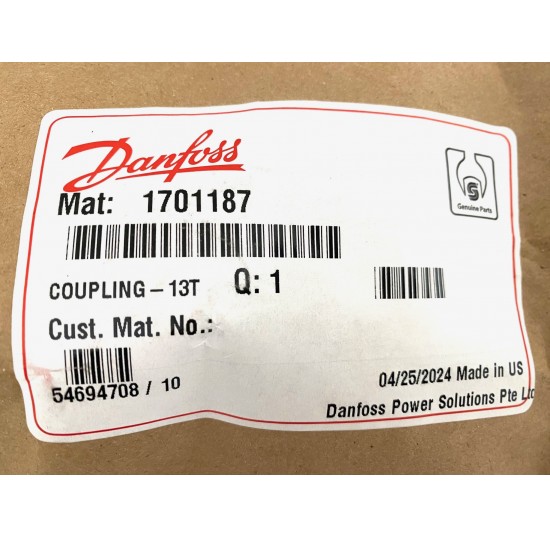 1701187 - Coupling, 13-tooth Series 45 J Frame