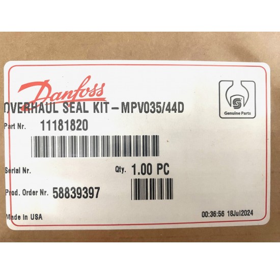 11181820 - Overhaul Seal Kit MPV035/44D