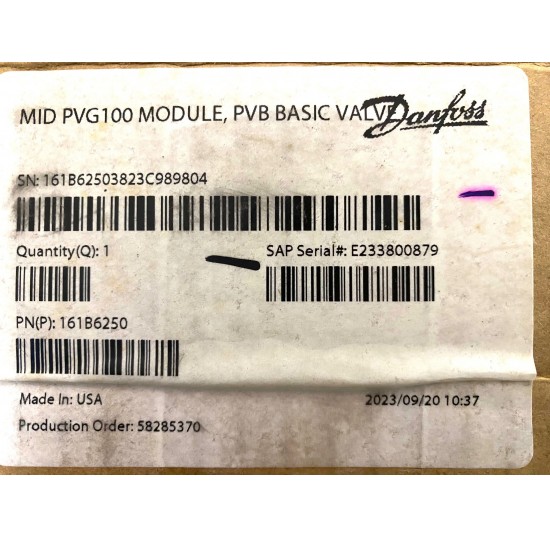 161B6250 - Basic module PVB100