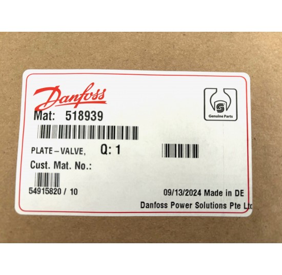 518939 - Valve plate