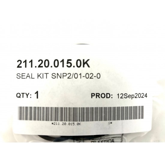211.20.015.0K - Seal kit SNP2/ 01 02 04 06 Viton gear pump