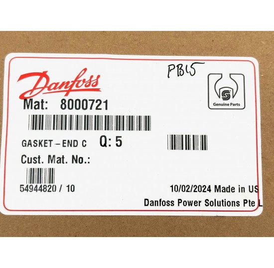 8000721 - End-Cap Gasket