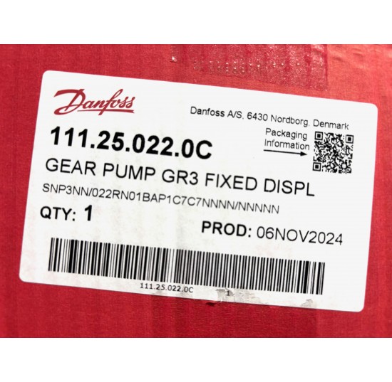 Gear Pump 111.25.022.0C - SNP3NN/22.0