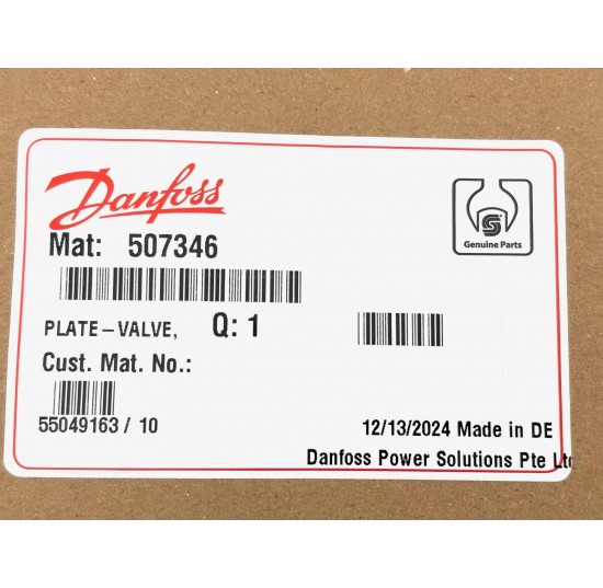 507346 - Valve plate