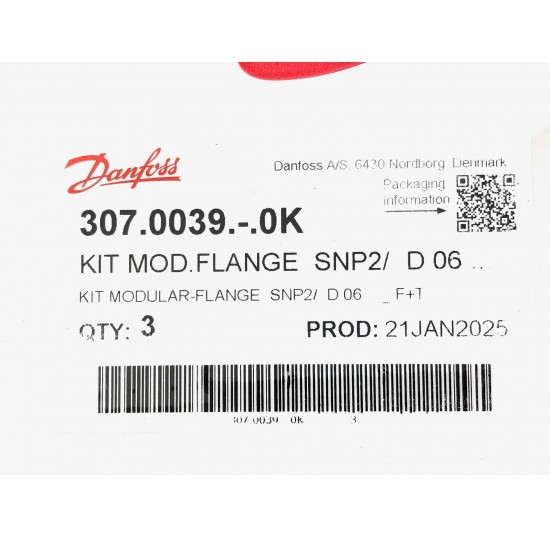 307.0039.-.0K - Modular Flange kit SNP2/D 06... F+T