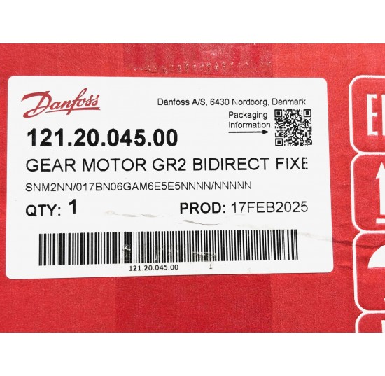 Gear Motor 121.20.045.00 - SNM2NN/17.0