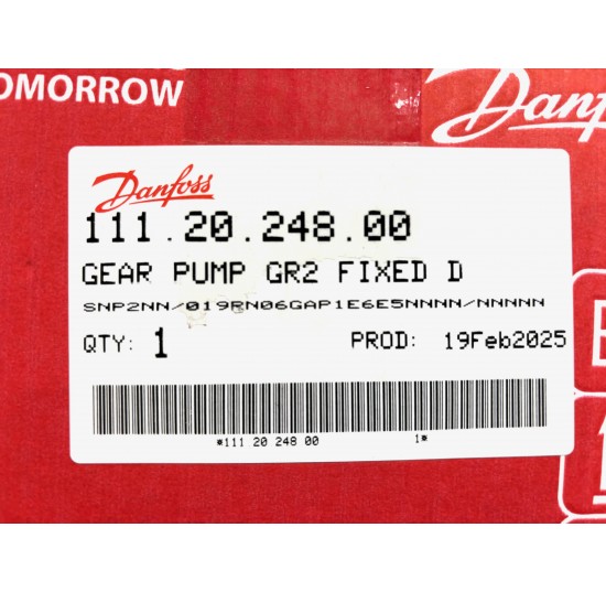 Gear Pump 111.20.248.00 - SNP2NN/19.0