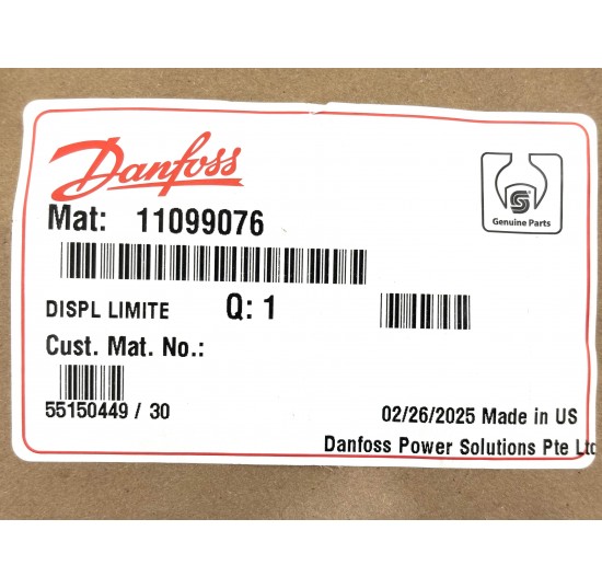 11099076 - Displacement Limiter for J & F Frame