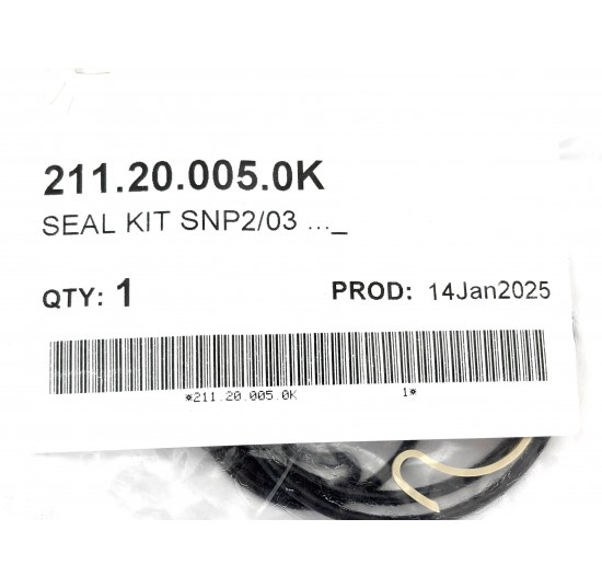 211.20.005.0K - Seal kit SNP2/ 03 gear pump