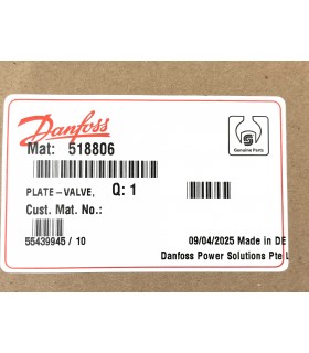 518806 - Valve plate