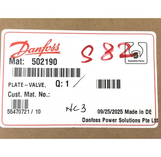 502190 - Valve plate