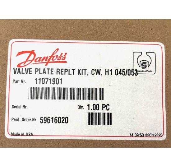 11071901 - Valve Plate H1P045/053