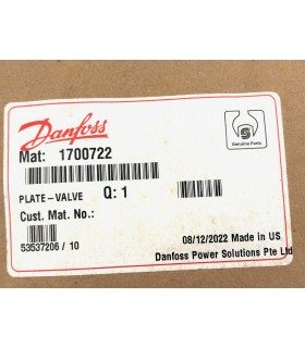 1700722 - Valve Plate, CW Series 45 J Frame