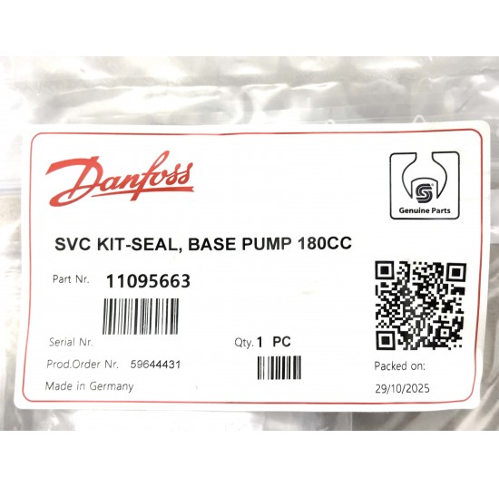 11095663 - Overhaul Seal Kit 90PV180