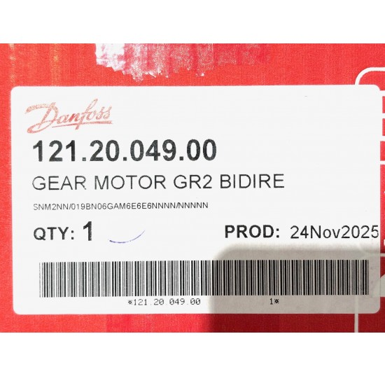 Gear Motor 121.20.049.00 - SNM2NN/19.0