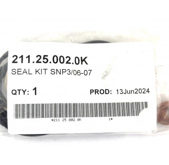 211.25.002.0K - Seal kit SNP3/ 06 07 gear pump