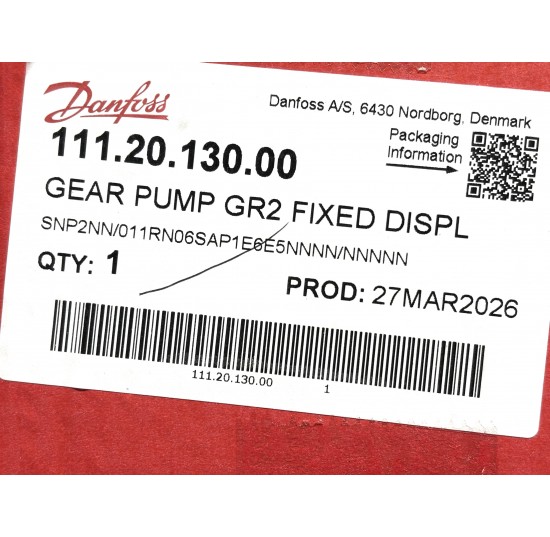 Gear Pump 111.20.130.00 - SNP2NN/11.0