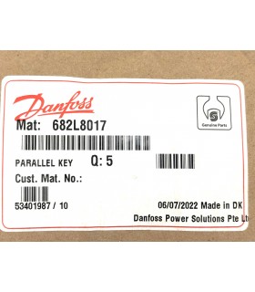 682L8017 - Parallel Key Metric Version A12x8x28 mm DIN 6885