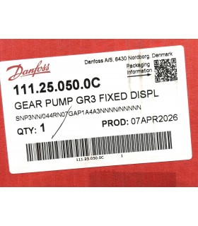 Gear Pump 111.25.050.0C - SNP3NN/44.0