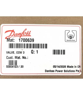 1700639 - Valve Plate, CCW Series 45 K Frame