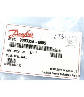 9003326-0005 - Woodruff Key 0.4355x2.750 SPCL